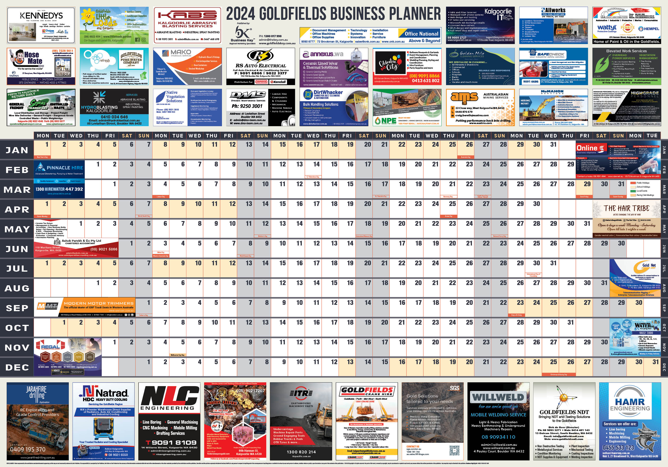 Goldfields Business Planner